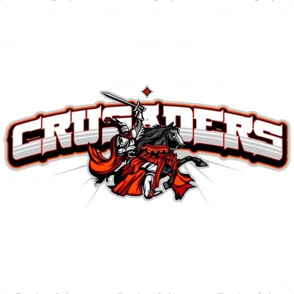 Crusaders Logo - Crusaders Team Logo - Vector Clipart Crusaders