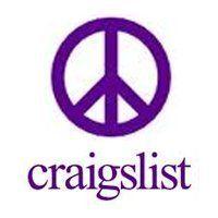 Craigslist Logo - Craigslist Peace Sign Logo