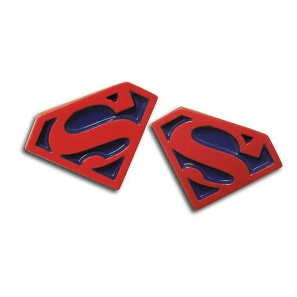 Red White Blue Superman Logo - Superman Logo Cufflinks | Red and Blue Design