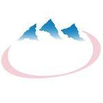 Blue Mountains Pink Circle Logo - Logos Quiz Level 3 Answers - Logo Quiz Game Answers