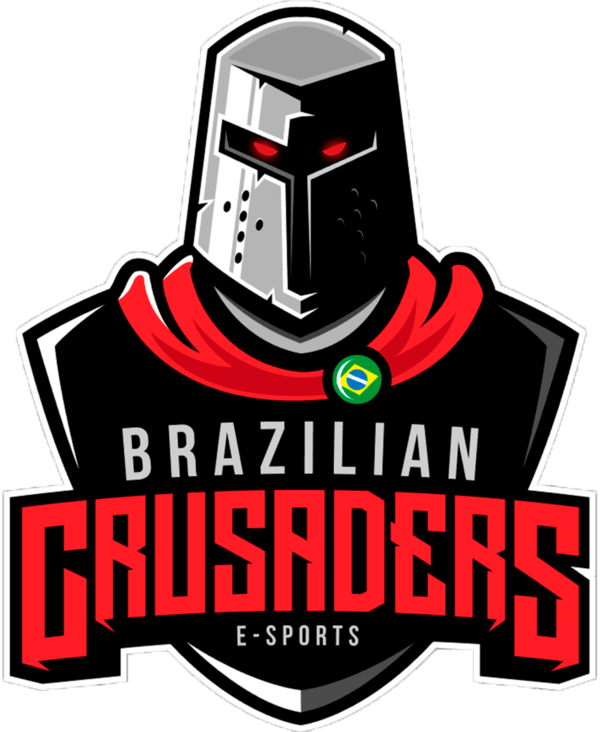 Crusaders Logo - Brazilian Crusaders E Sports PLAYERUNKNOWN'S