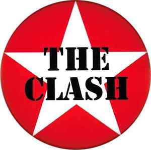 Red Star Circle Logo - 31056 The Clash Red Star Logo Punk Music Band Gift Refrigerator ...