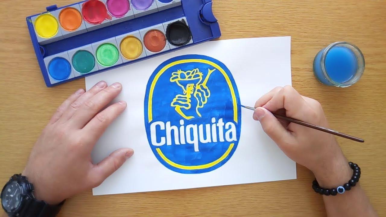 Chicta Logo - How to draw the Chiquita logo - YouTube