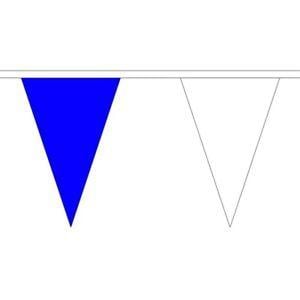 Blue White Triangles Logo - Royal Blue And White Triangle Bunting 5m (12 Flags) 5053737148014 | eBay
