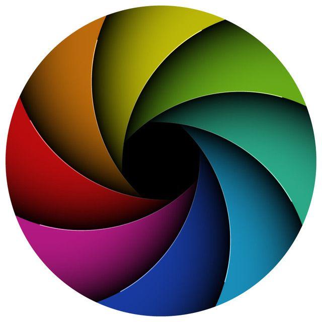 Multi Colored Circle Logo - Free Vectors