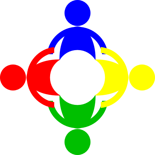 Multi Colored Circle Logo - Community Circle Multi Color Clip Art at Clker.com - vector clip art ...