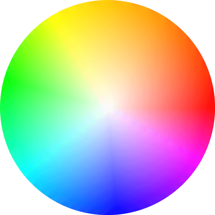 Multi Colored Circle Logo - Color wheel