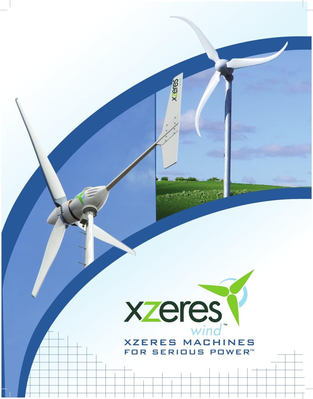 Xzeres Wind Logo - XZERES MACHINES FOR SERIOUS POWER - XZERES Wind - PDF Catalogs ...