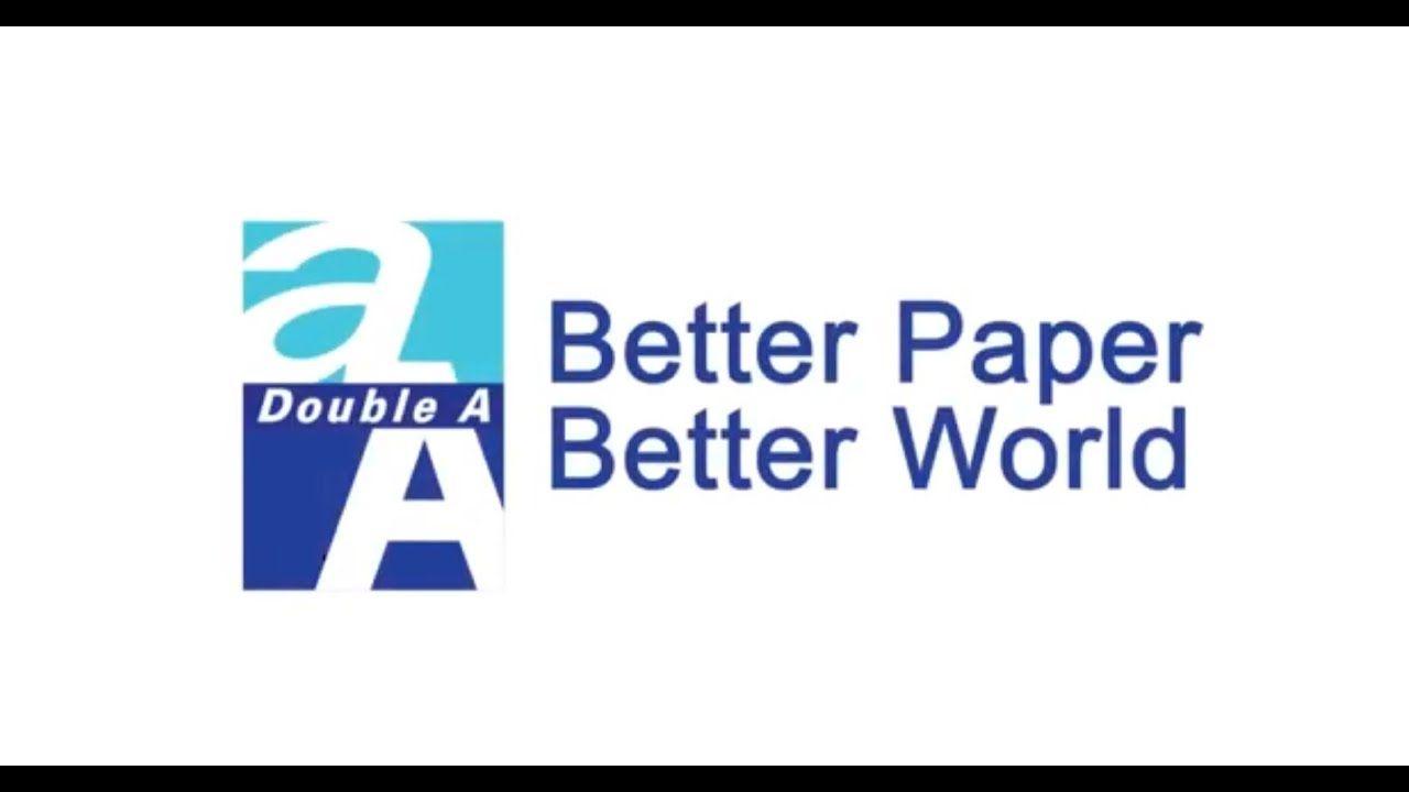 Double a Logo - Double A Paper world Frankfurt 2014 - YouTube
