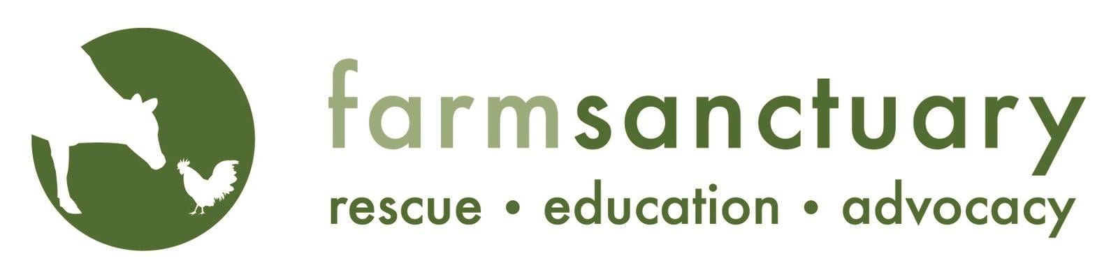 Farm Sanctuary Logo - FARM SANCTUARY logo - Yapacopia