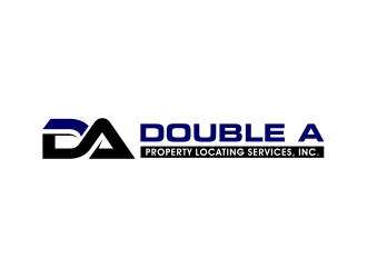 Double a Logo - Double A Property Locating Services, Inc. logo design - 48HoursLogo.com