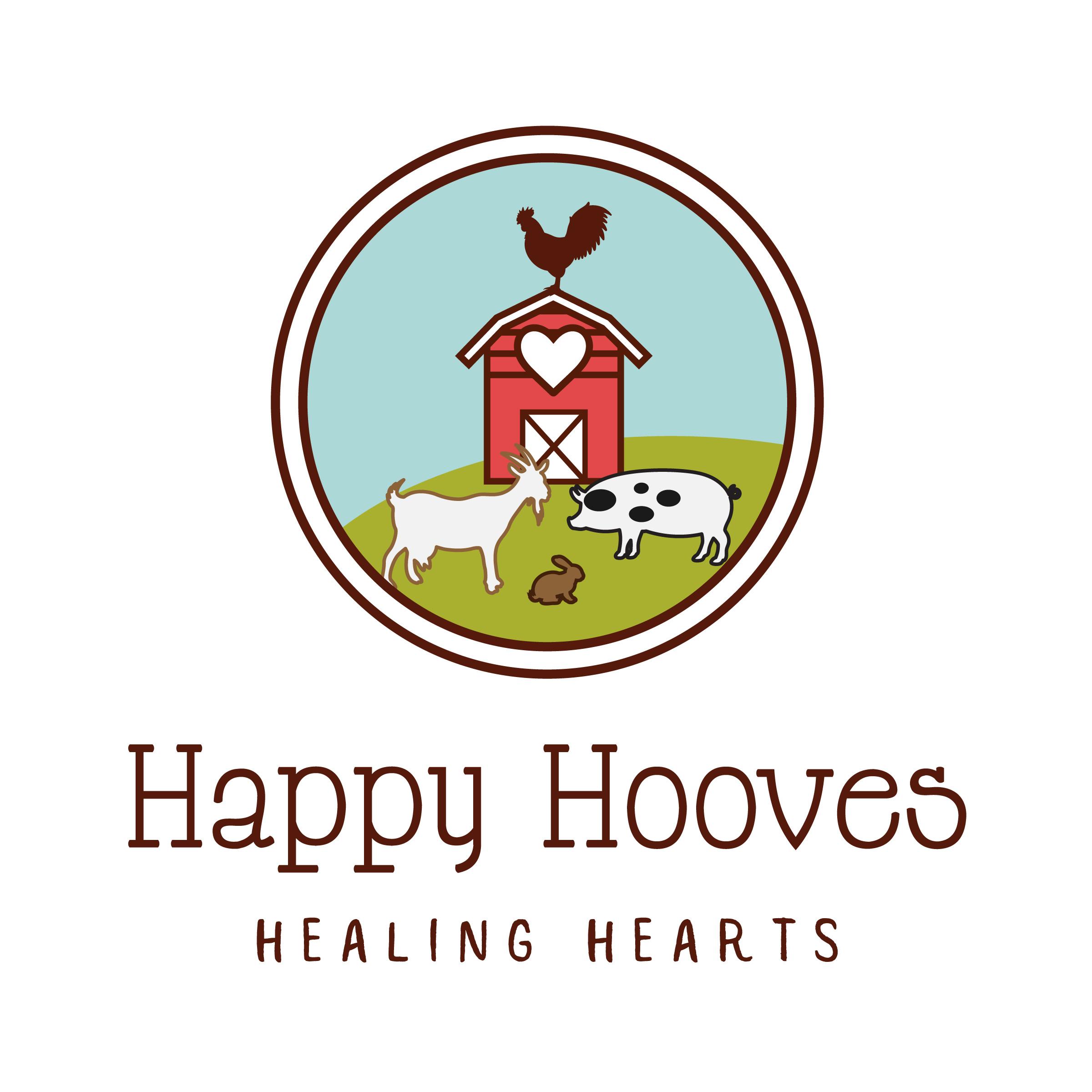 Farm Sanctuary Logo - Happy Hooves Healing Hearts Animal Rescue and Sanctuary - My Love ...