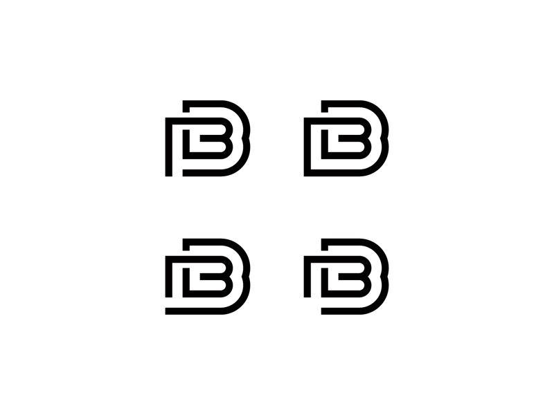 Double a Logo - Double B by aninndesign | Dribbble | Dribbble