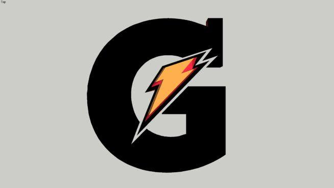 Orange G Logo - Gatorade 'G' Logo | 3D Warehouse