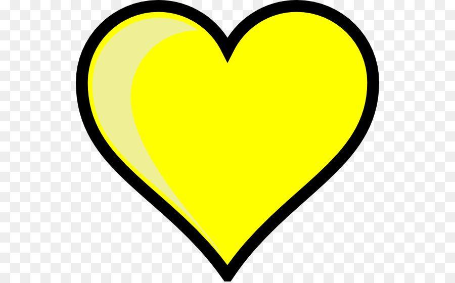 Red Yellow Heart Logo - Heart Yellow Clip art - Yellow Heart PNG HD png download - 600*557 ...