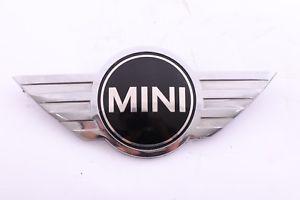 BMW Mini Cooper Logo - BMW MINI Cooper R52 Front Badge Boonet Hood Emblem Logo ...