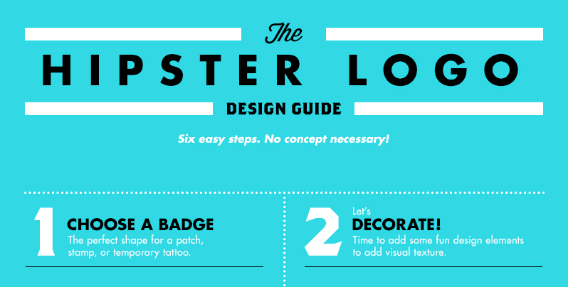 Hipster Brand Logo - Brand New: The Hipster Logo Design Guide