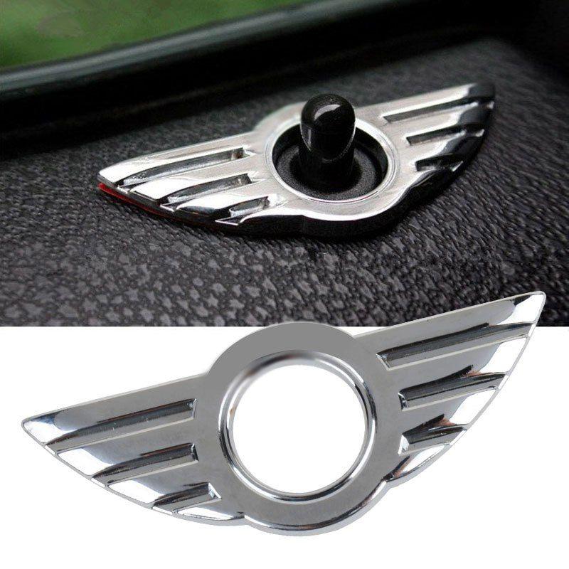 BMW Mini Cooper Logo - Mayitr For 3D Metal Mini Cooper Logo Emblem Car Styling Door Pin
