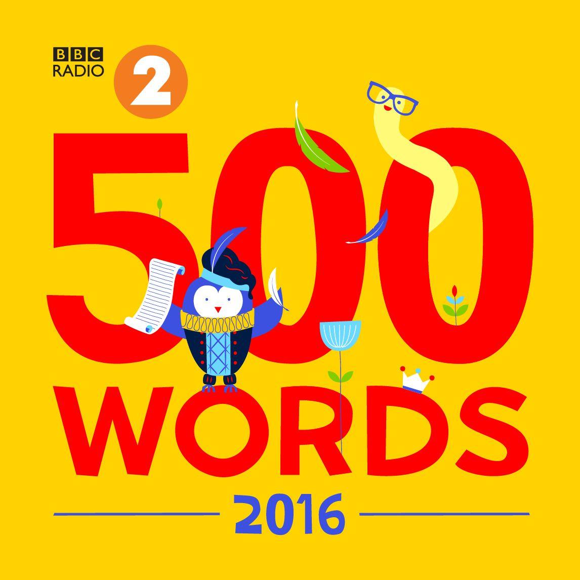 Red and Yellow Word Logo - BBC Radio 2's 500 WORDS competition launched with HRH The Duchess of ...