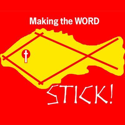 Red and Yellow Word Logo - Making the Word Stick