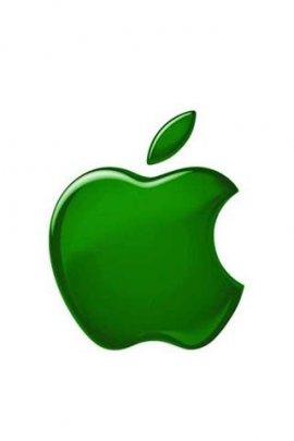 Green iPhone Logo - Green Apple Logo.jpg wallpapers