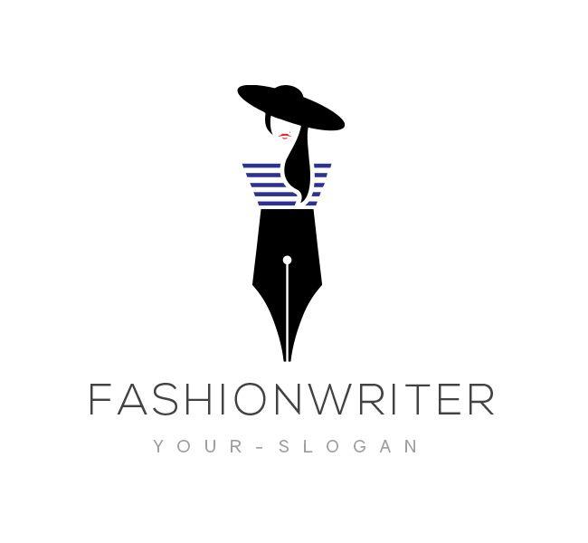 Writer Logo - Fashion Writer Logo & Business Card Template Design Love