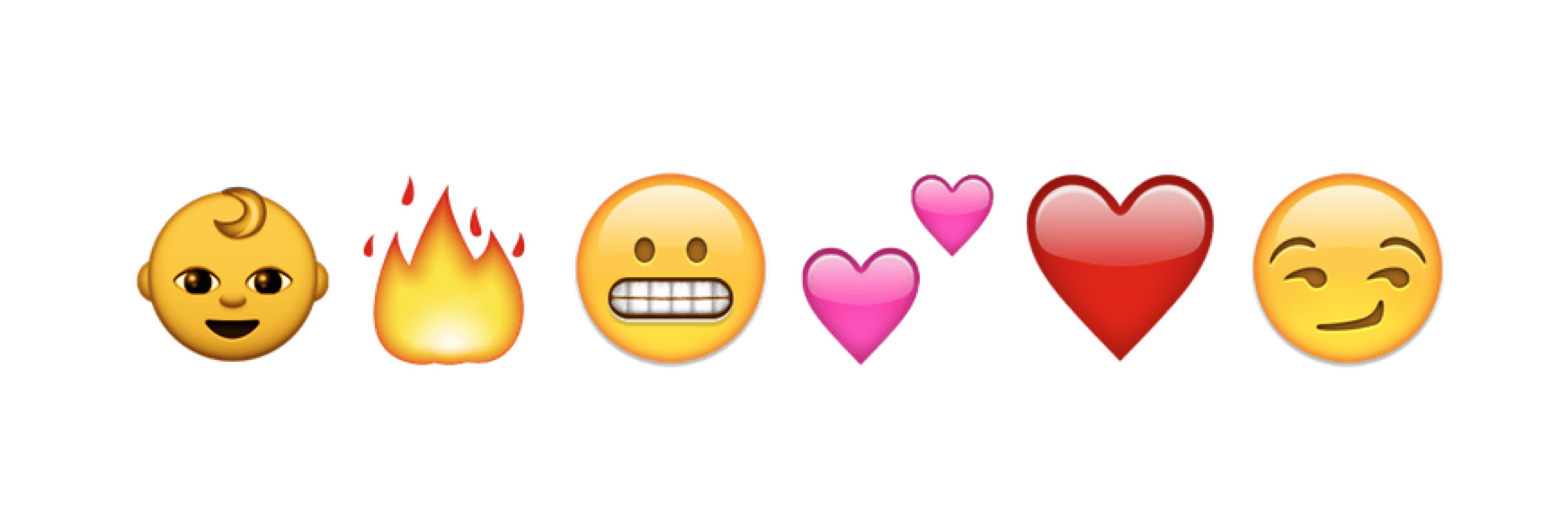 Red Yellow Heart Logo - ❤ Snapchat Friend List Emoji Meanings