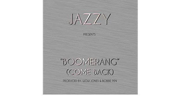 Above Each Other Silver Boomerangs Logo - Boomerang (Come Back) - Single by Jazzy on Amazon Music - Amazon.com