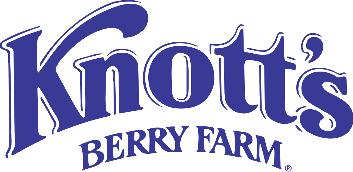 Above Each Other Silver Boomerangs Logo - Knott's Berry Farm