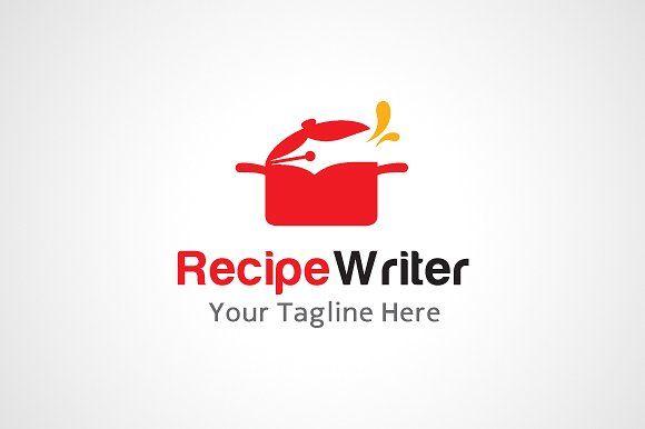 Writer Logo - Recipe Writer Logo Design / icon Logo Templates Creative Market