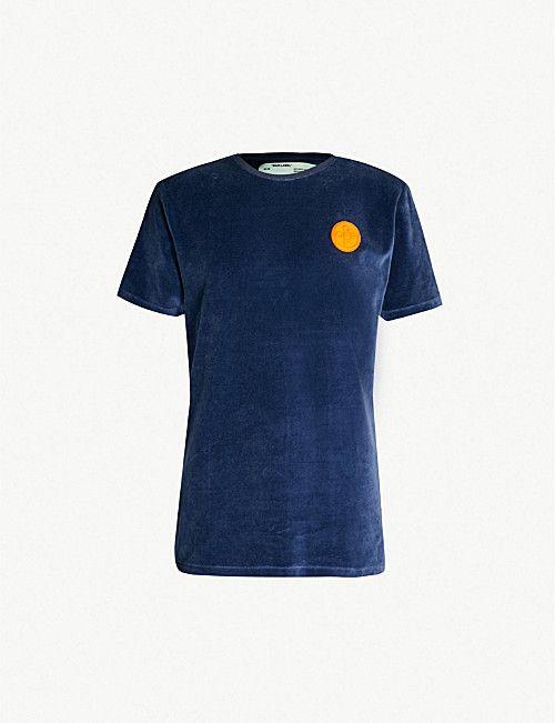 Blue Off White Logo - Off White Men's - T-shirts, Belts, Shoes & more | Selfridges