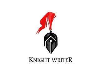 Writer Logo - Knight Writer Designed