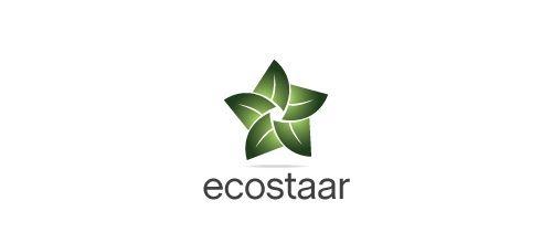 Leaf and Star Logo - Fresh and Lovely Leaf Logo Designs