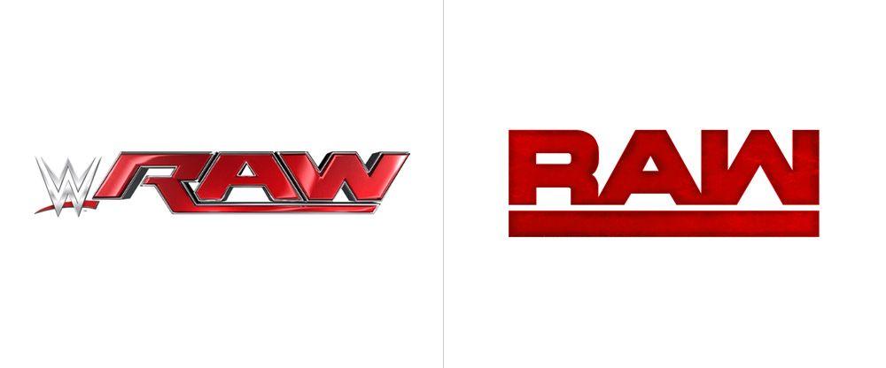WWE Raw Logo - Brand New: New Logos for WWE Raw and Smackdown Live