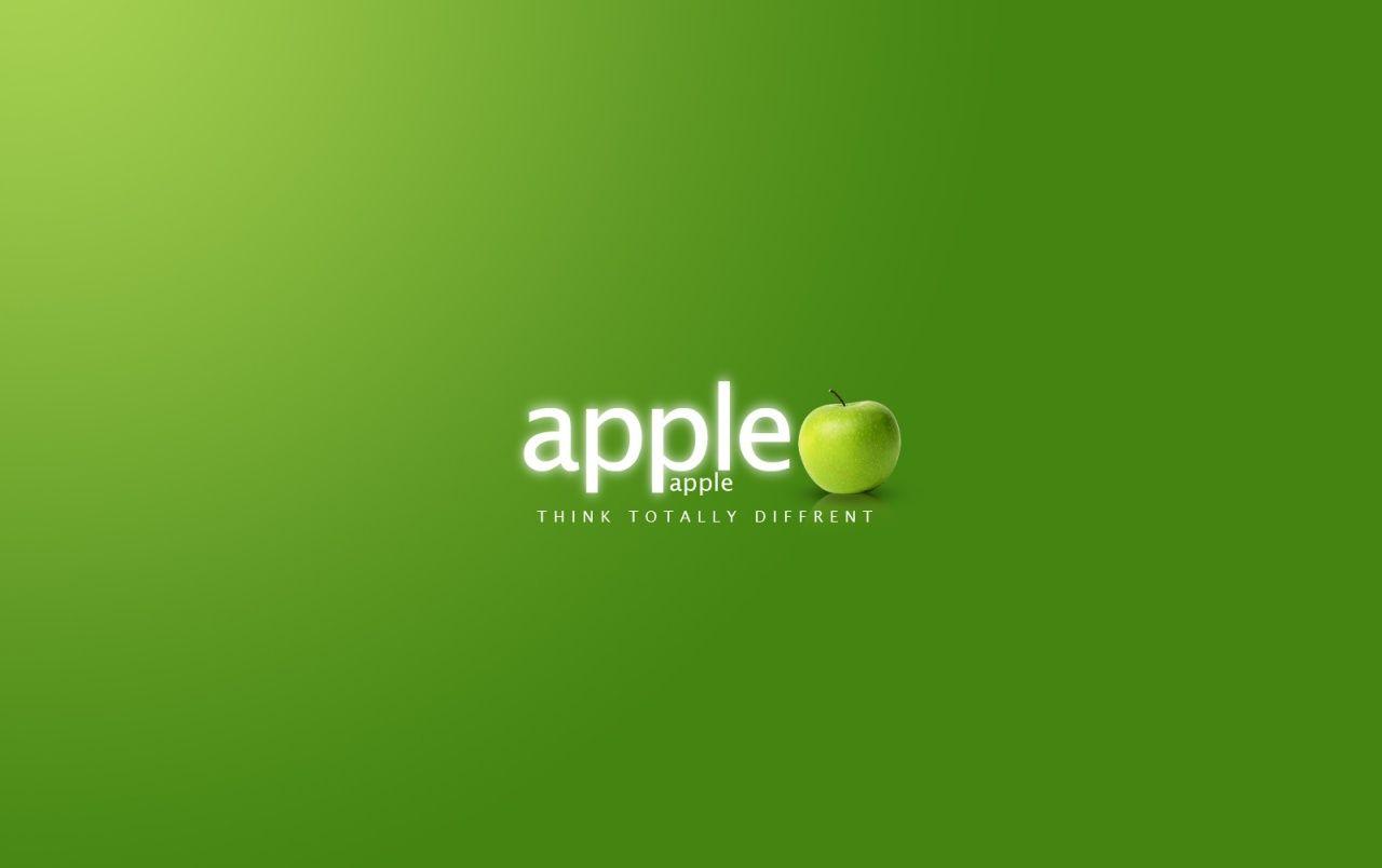 Apple Green Logo - Green Apple logo wallpapers | Green Apple logo stock photos