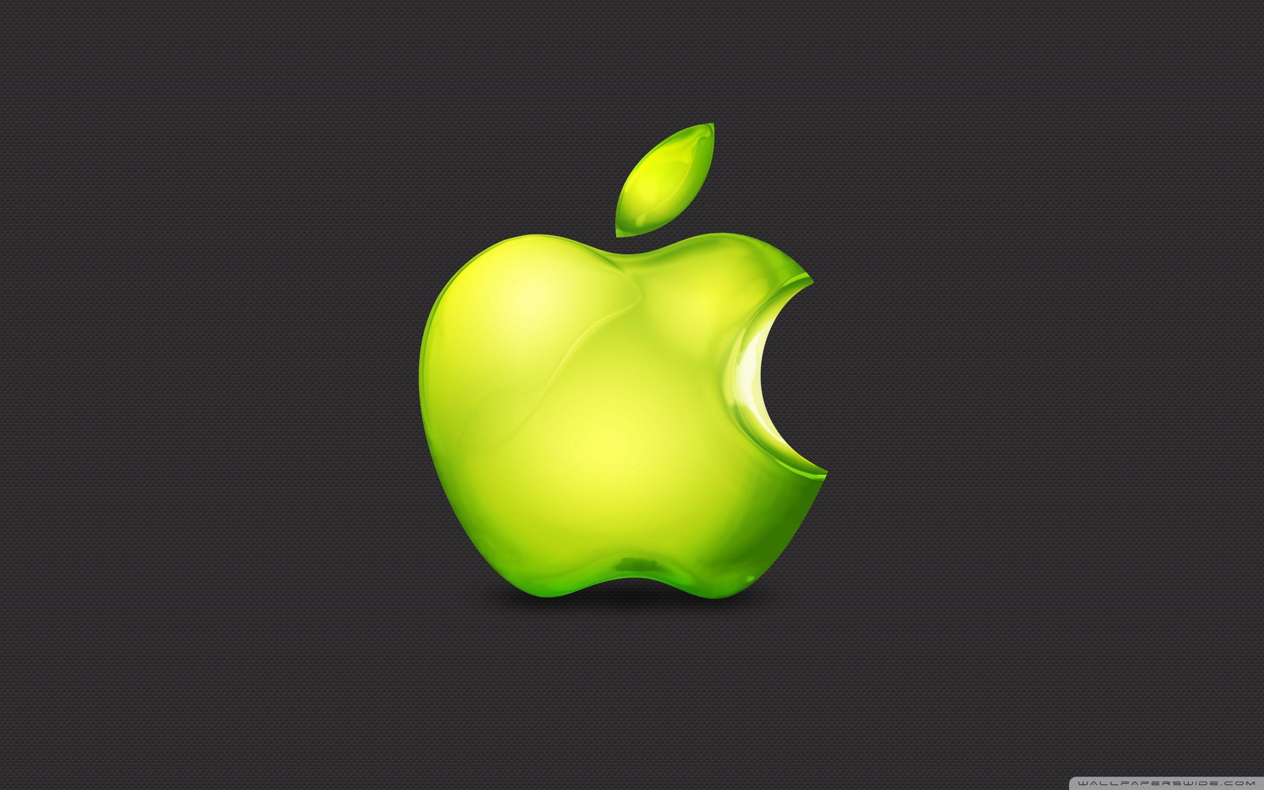 Green Apple Logo - Green Apple Logo ❤ 4K HD Desktop Wallpaper for 4K Ultra HD TV ...
