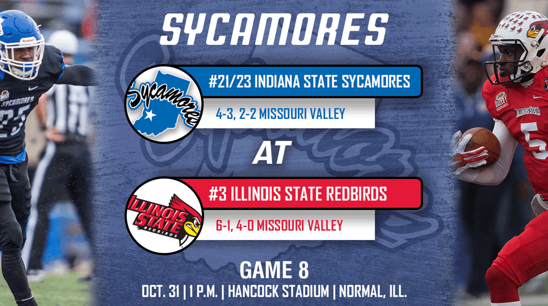 Illinois State Athletics Logo - GAME NOTES: Sycamores Hit The Road To Face MVFC Leading No. 3