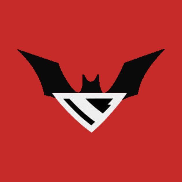 Superman vs Batman Beyond Logo - Awesome 'Batman Beyond Batman Vs Superman' Design On TeePublic