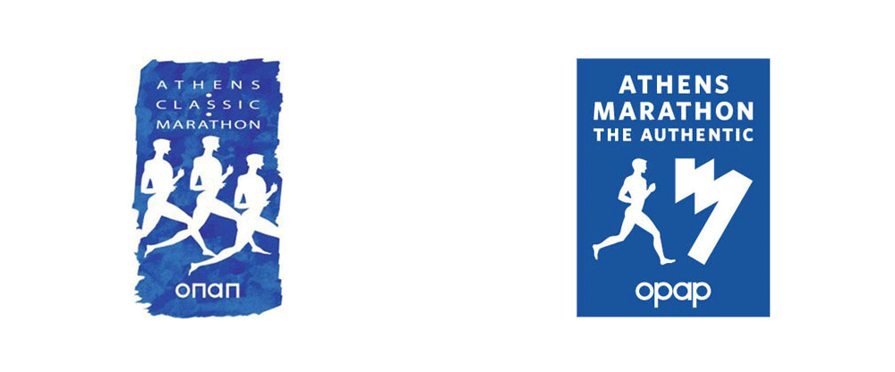 Marathon Logo - Brand New: New Logo and Identity for Athens Authentic Marathon by ...