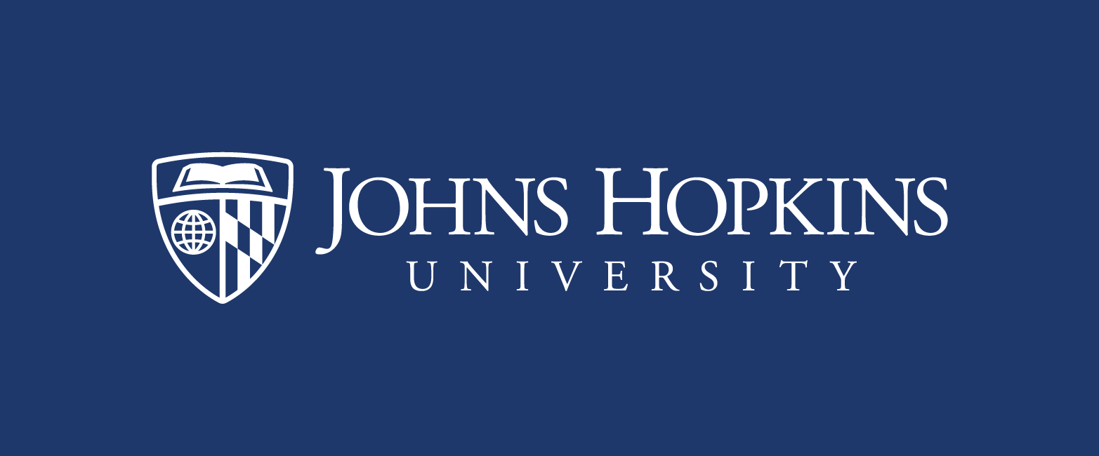 White Blue Logo - University Logo