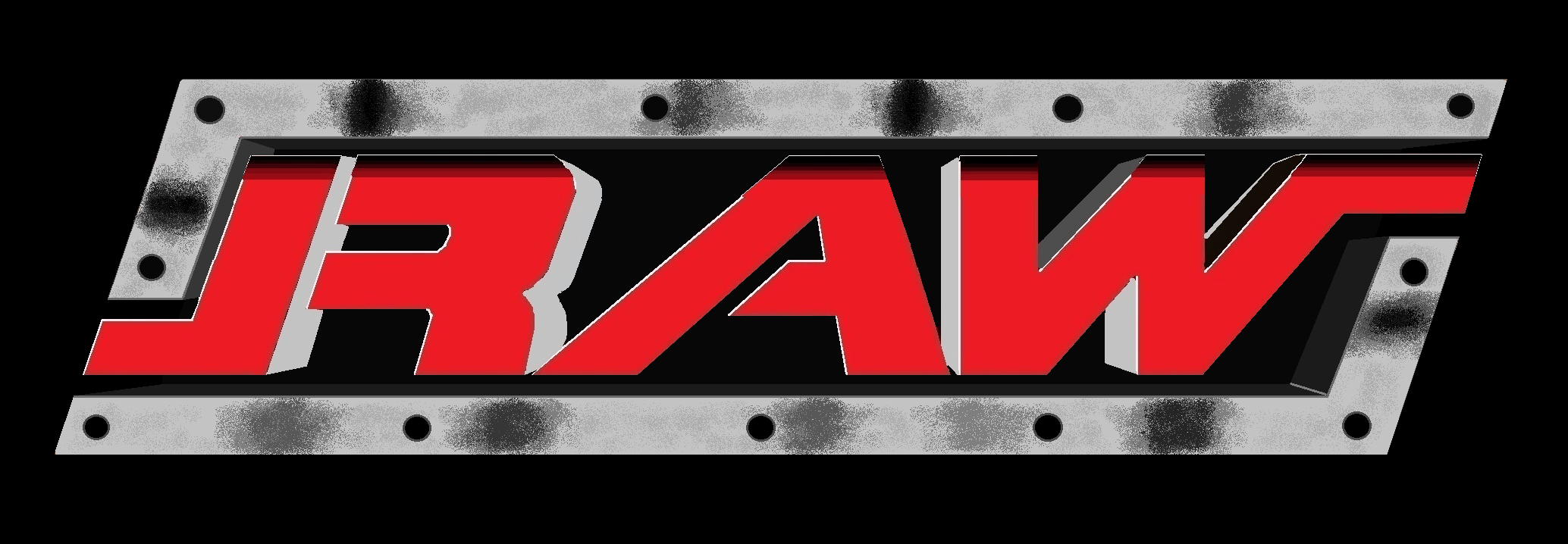 WWE Raw Logo - WWF Raw (2002) | Remade WWF/E Logos | WWE, Wrestling