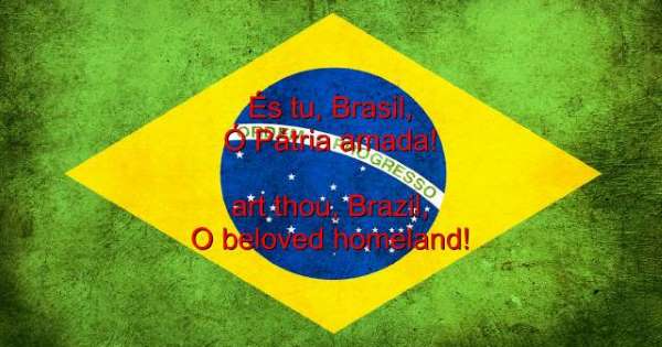 MSN Brasil Logo - Brazil National Anthem English lyrics