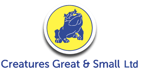 Multi Animal Company Logo - Creatures Great & Small Ltd, a pet store in Brentwood and Billericay