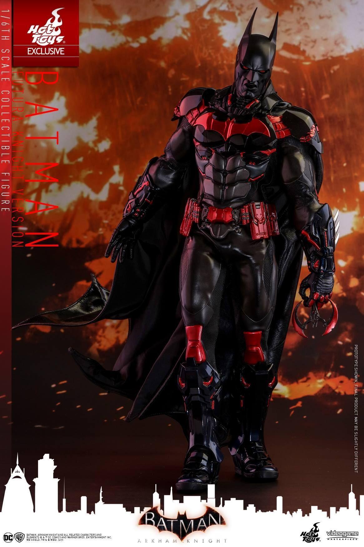 Superman vs Batman Beyond Logo - Hot Toys DC Arkham Knight Futura Batman 1/6 Scale Figure | Dragon ...