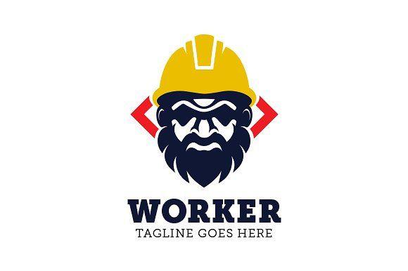 Worker Logo - Worker Logo ~ Logo Templates ~ Creative Market