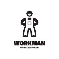 Worker Logo - human Logo