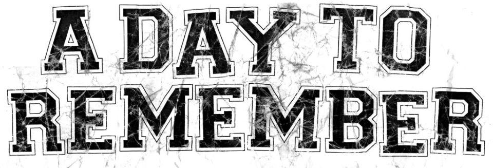 A Day to Remember Logo - A Day To Remember