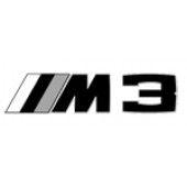 Black and White BMW M3 Logo - BMW