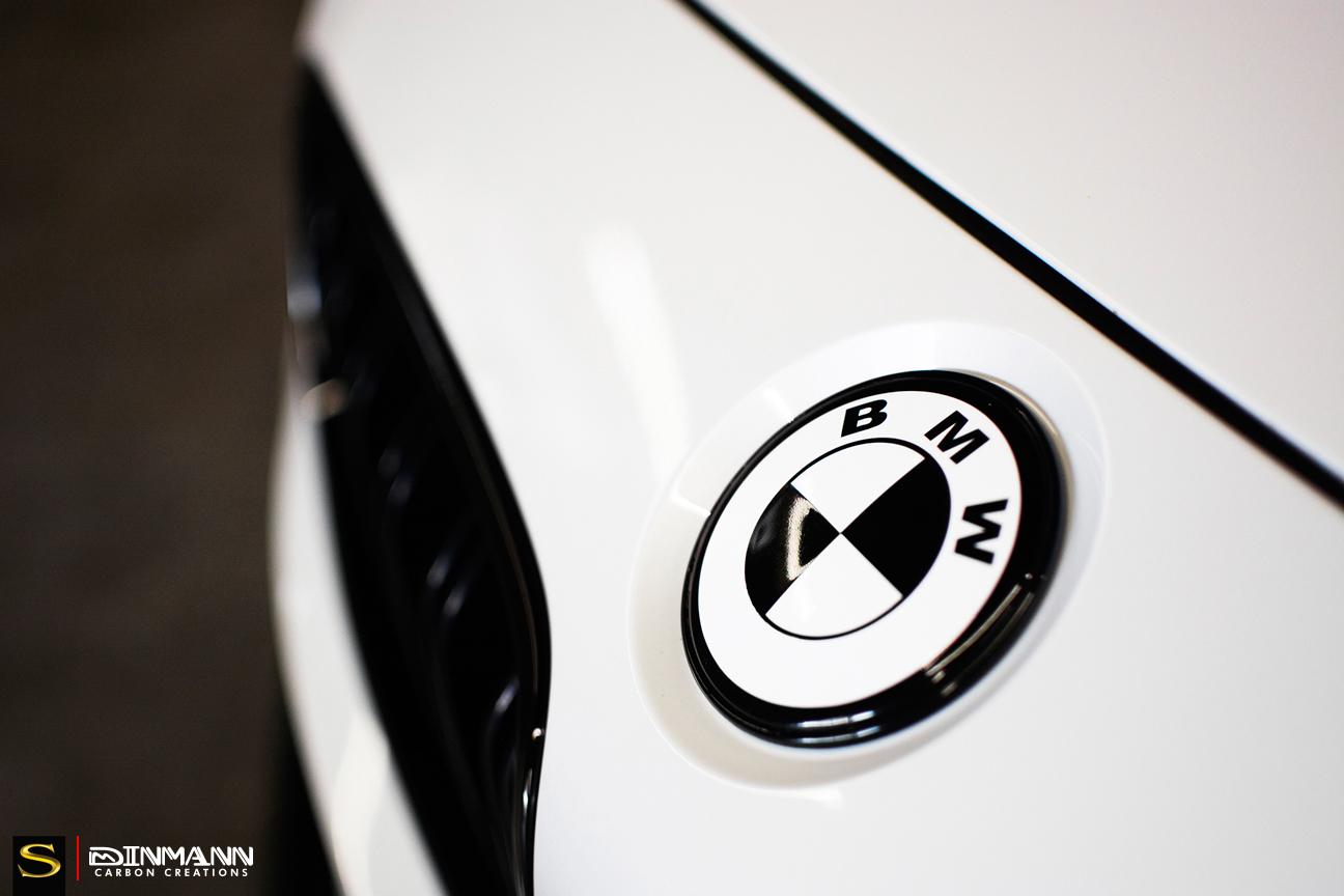 Black and White BMW M3 Logo - white-bmw-m3-savini-black-di-forza-bm10-brushed-red-1 - Savini Wheels