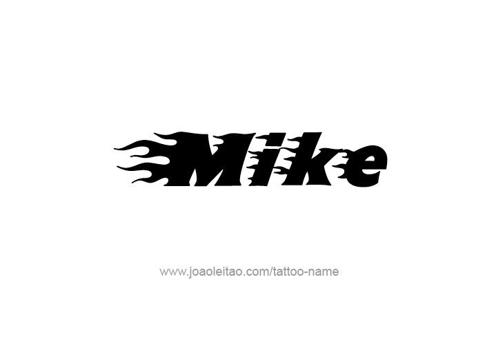 Mike Name Logo - Mike Name Tattoo Designs